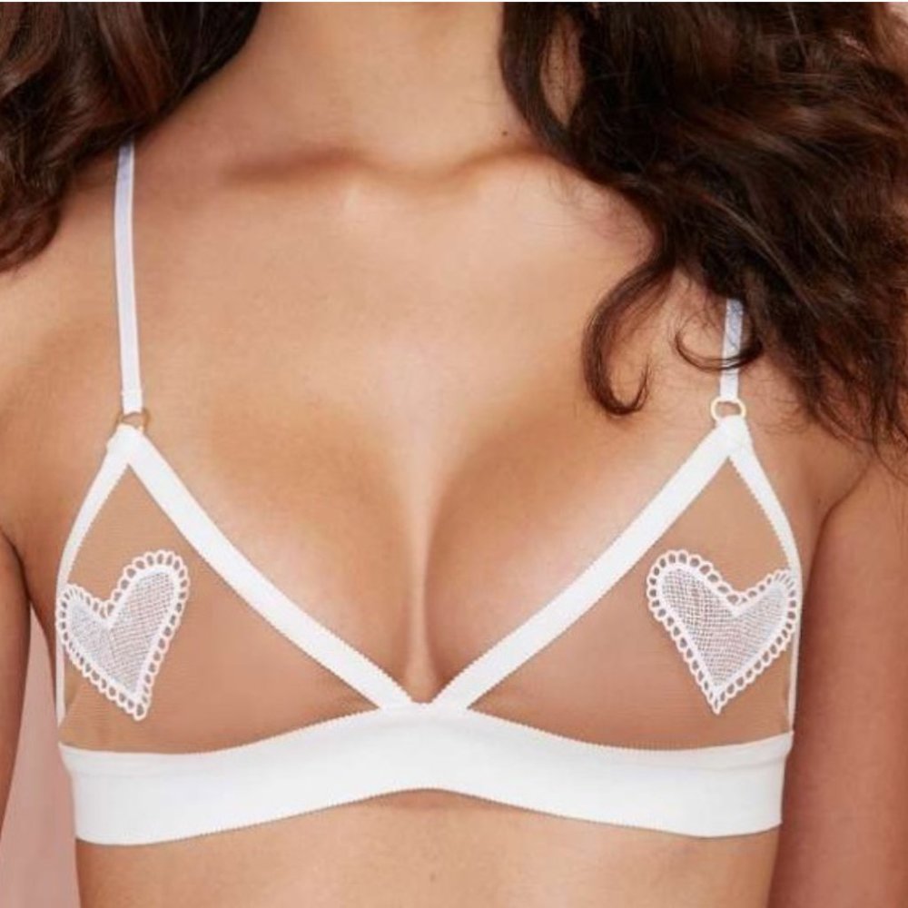 For Love and Lemons Be Mine skivvies bralette